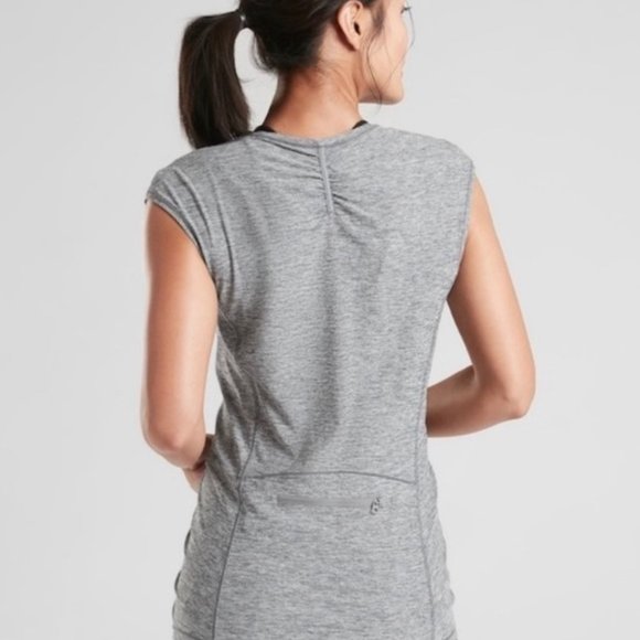 Athleta | BARELY WORN! Pacifica Contoured Heather Tank - Picture 3 of 9